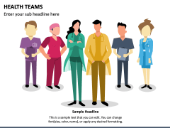Health Teams PPT Slide 1