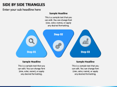 Side By Side Triangles PPT Slide 4