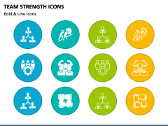 Team Strength Icons PPT Slide 1