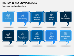 The Top 10 Key Competencies PPT Slide 1