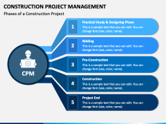 Construction Project Management PowerPoint Template - PPT Slides