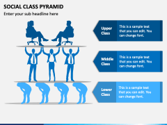 Social Class Pyramid PowerPoint and Google Slides Template - PPT Slides