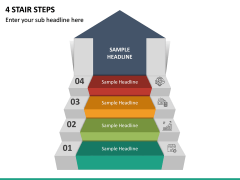 4 Stair Steps PPT Slide 2