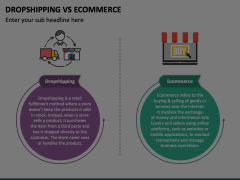 Dropshipping Vs Ecommerce Animated Presentation - SketchBubble