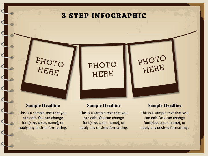 Free Vintage Photo Album Theme for PowerPoint and Google Slides