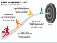 Business Goals with People Free PPT Slide 1