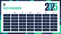 Creative Calendar 2025 PPT Slide 12