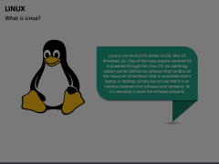 Linux PowerPoint Template and Google Slides Theme