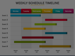 Weekly Schedule Timeline Animated Presentation - SketchBubble