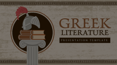 Greek Literature Animated Presentation - SketchBubble