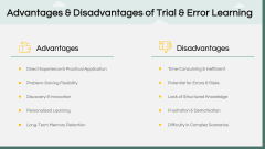 Trial and Error Learning PowerPoint and Google Slides Template - PPT Slides