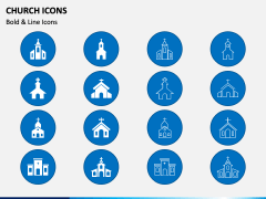 Church Icons PPT Slide 2