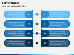 8 Key Projects PPT Slide 1