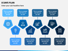 8 Days Plan PPT Slide 2