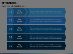 Key Benefits PowerPoint and Google Slides Template - PPT Slides