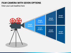 Film Camera with Seven Options PPT Slide 1