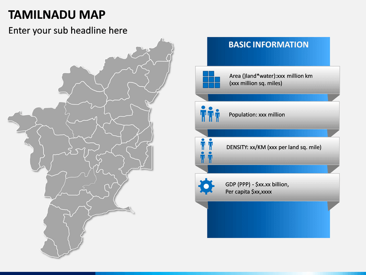 Tamilnadu Map PowerPoint