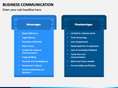 Business Communication PowerPoint and Google Slides Template - PPT Slides