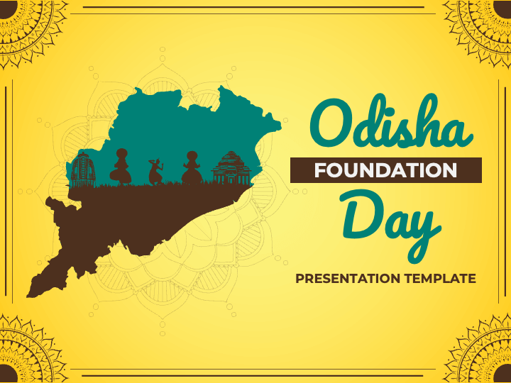 Odisha Foundation Day PPT Slide 1