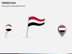 Yemen Flag PPT Slide 1