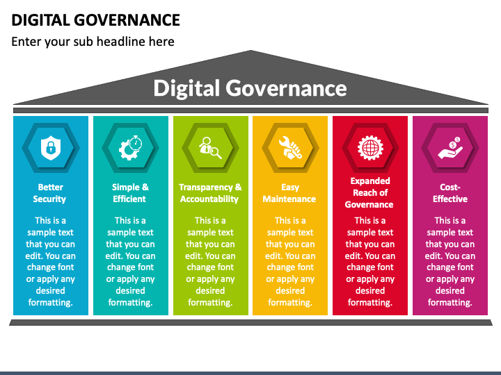 Digital Governance PPT Slide 1