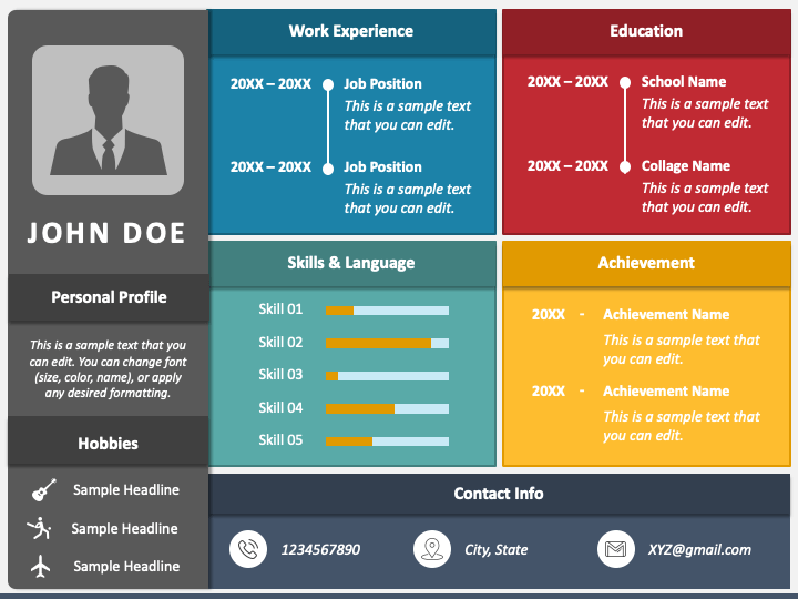 New Employee Introduction PowerPoint Template and Google Slides Theme