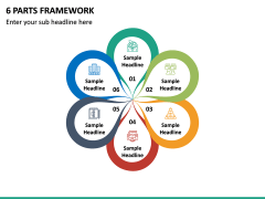 6 Parts Framework PPT Slide 2