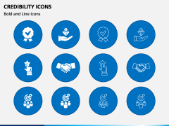 Credibility Icons PPT Slide 1