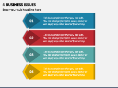 4 Business Issues PPT Slide 2