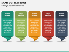 5 Call Out Text Boxes PPT Slide 2