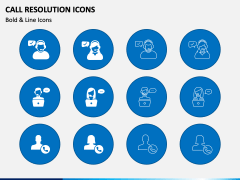 Call Resolution Icons PPT Slide 2