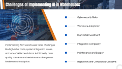AI in Warehouse Management PPT Slide 9