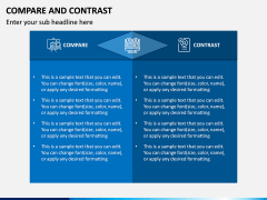 Compare and Contrast PPT Slide 2