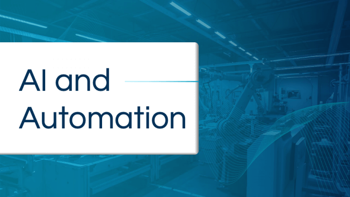 AI and Automation PPT Slide 1