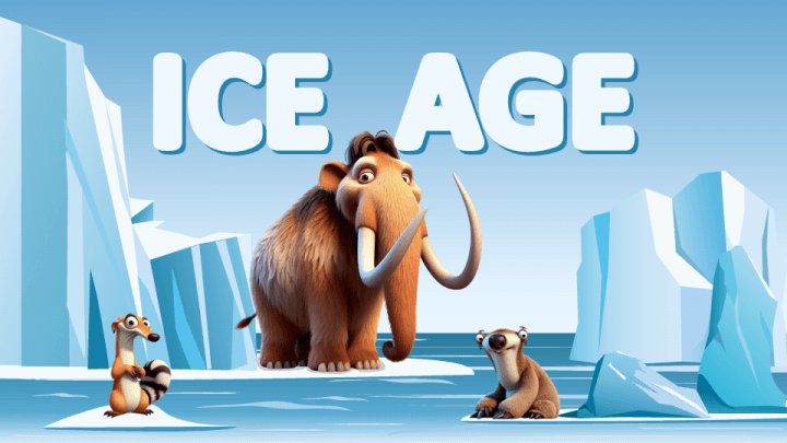 Free - Ice Age Presentation Theme for PowerPoint and Google Slides 