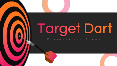 Target Dart Theme PPT Slide 1