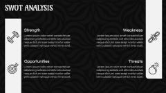 Black and White Presentation Theme PPT Slide 6