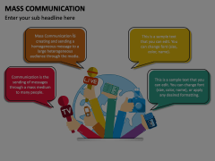 Mass Communication Animated Presentation - SketchBubble