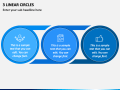 3 Linear Circles PPT Slide 2