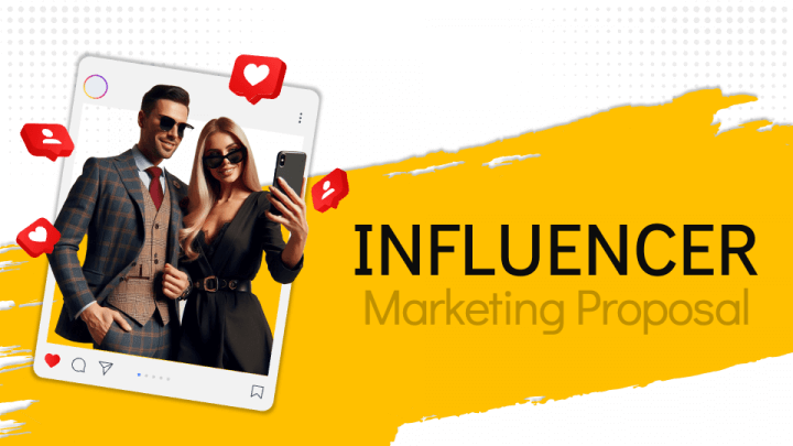 Influencer Marketing Proposal PPT Slide 1