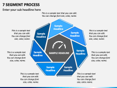 7 Segment Process PPT Slide 1