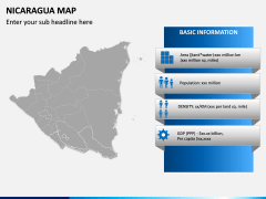 Nicaragua Map PPT Slide 4