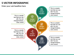 5 Vector Infographic PPT Slide 2
