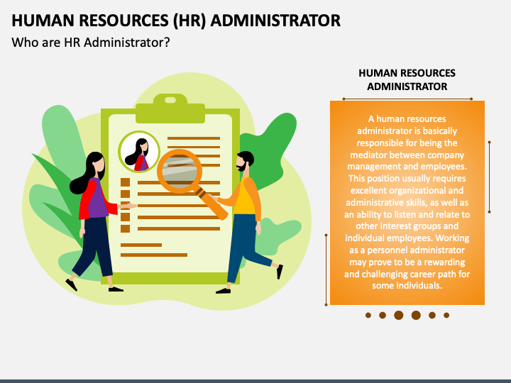 Human Resources (HR) Administrator PPT Slide 1