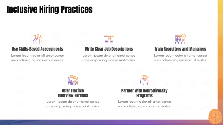 Neurodiversity at Workplace PowerPoint and Google Slides Template - PPT ...