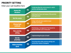 Priority Setting PowerPoint Template - PPT Slides