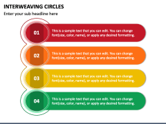 Interweaving Circles PowerPoint Template - PPT Slides