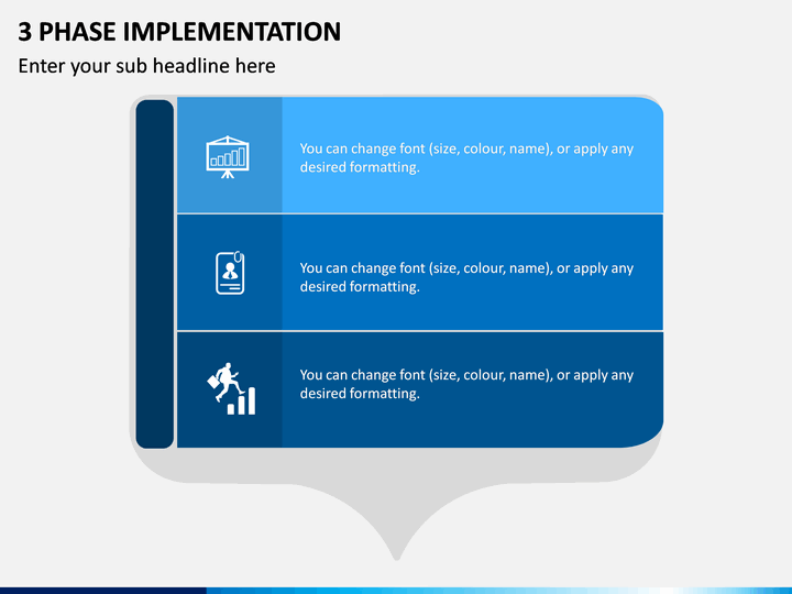 3 Phase Implementation PPT Slide 1