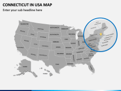 Connecticut Map PPT Slide 5