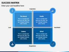 Success Matrix PPT Slide 1